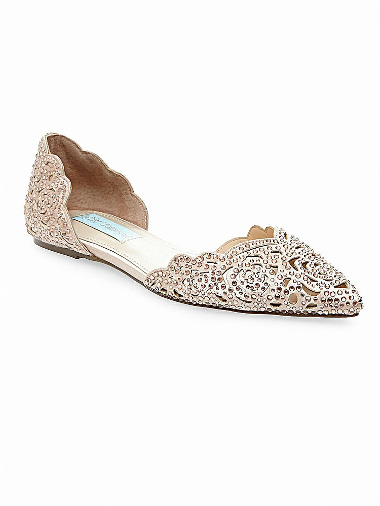 Front View - Blush Betsey Blue Lucy Flat
