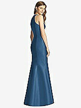 Rear View Thumbnail - Dusk Blue Bella Bridesmaid Dress BB121