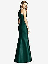 Rear View Thumbnail - Evergreen Bella Bridesmaid Dress BB121
