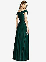 Rear View Thumbnail - Evergreen Bella Bridesmaid Dress BB123
