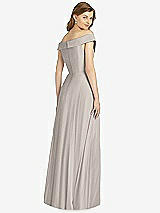 Rear View Thumbnail - Taupe Bella Bridesmaid Dress BB123
