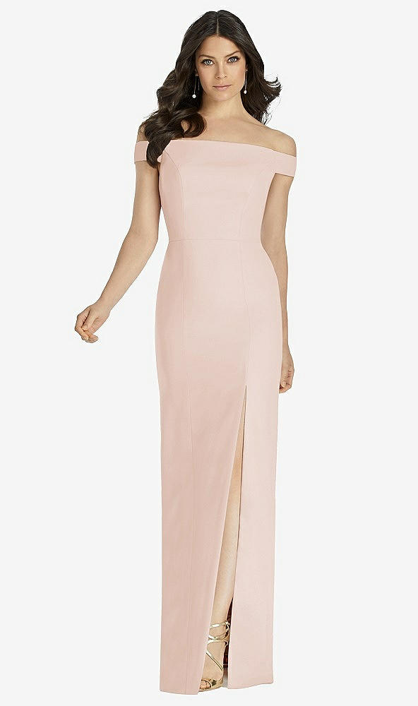 Front View - Cameo Dessy Bridesmaid Dress 3040