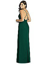 Rear View Thumbnail - Hunter Green Thread Bridesmaid Style Cora