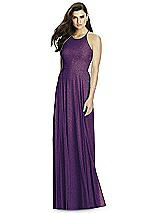 Front View Thumbnail - Majestic Gold Dessy Shimmer Bridesmaid Dress 2988LS