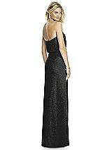 Rear View Thumbnail - Black Silver After Six Shimmer Bridesmaid Dress 6761LS