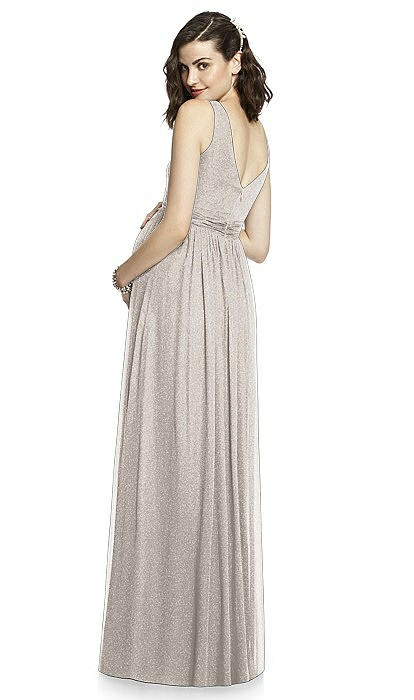 After Six Shimmer Maternity Bridesmaid Dress M424LS