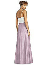 Rear View Thumbnail - Suede Rose Silver After Six Bridesmaid Skirt S1518LS
