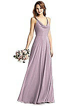 Front View Thumbnail - Suede Rose Silver Thread Bridesmaid Style Quinn