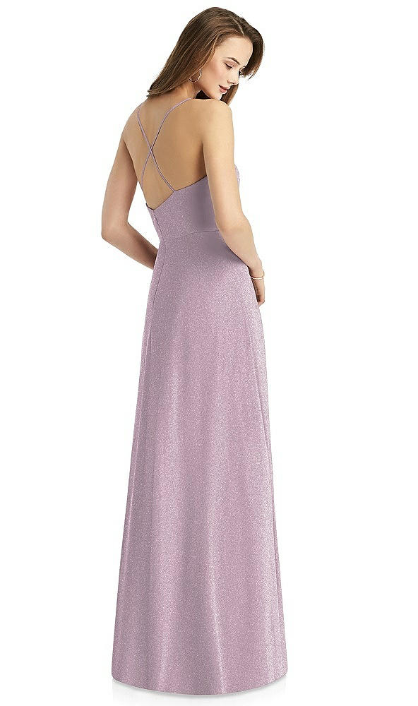 Back View - Suede Rose Silver Thread Bridesmaid Style Quinn