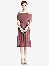 Alt View 3 Thumbnail - English Rose Loop Convertible Midi Dress