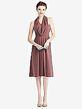 Alt View 7 Thumbnail - English Rose Loop Convertible Midi Dress