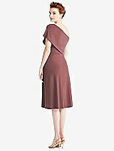 Rear View Thumbnail - English Rose Loop Convertible Midi Dress