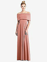 Alt View 3 Thumbnail - Desert Rose Loop Convertible Maxi Dress