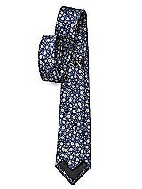 Rear View Thumbnail - Sofia Blue/cloudy/blush Arnit Floral Jacquard Modern Necktie