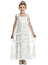 Front View Thumbnail - Bleu Garden Flower Girl Dress FL4071