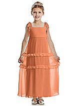 Front View Thumbnail - Sweet Melon Flower Girl Dress FL4071