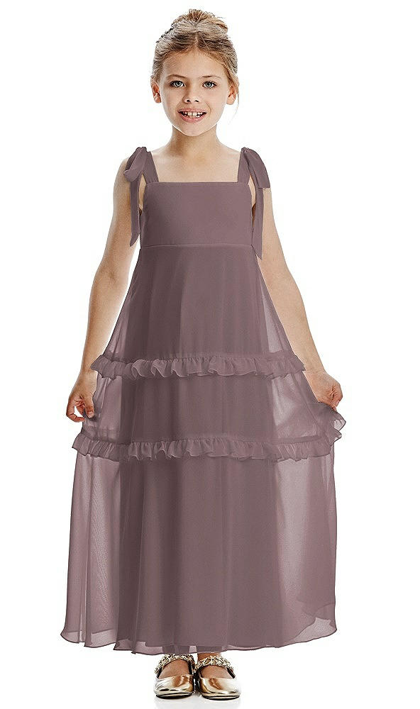 Front View - French Truffle Flower Girl Dress FL4071
