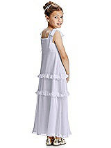 Rear View Thumbnail - Silver Dove Flower Girl Dress FL4071