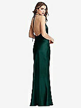 Front View Thumbnail - Evergreen Cowl-Neck Convertible Maxi Slip Dress - Reese