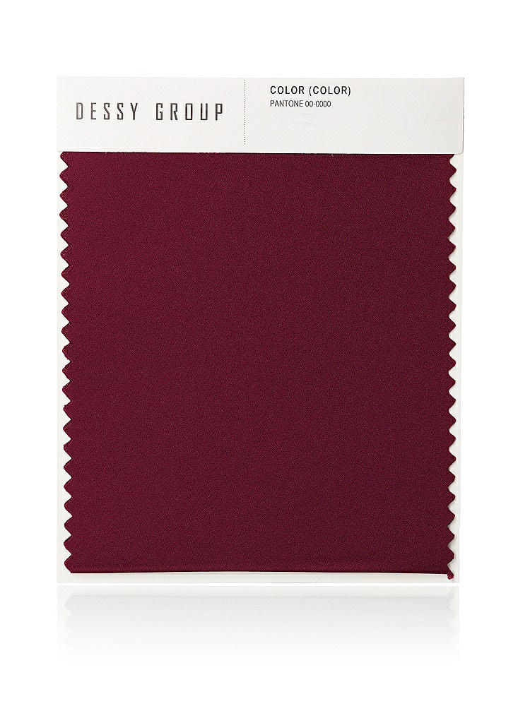 Front View - Cabernet Lux Charmeuse Swatch
