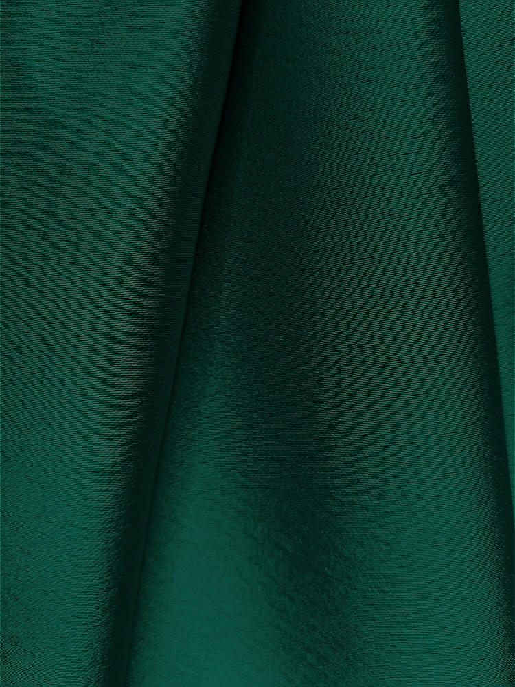 Front View - Hunter Green Lux Charmeuse Fabric by the yard