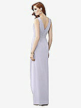 Rear View Thumbnail - Silver Dove Sleeveless Draped Faux Wrap Maxi Dress - Dahlia