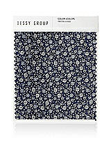 Front View Thumbnail - Sofia Blue/cloudy/blush Arnit Floral Jacquard Swatch