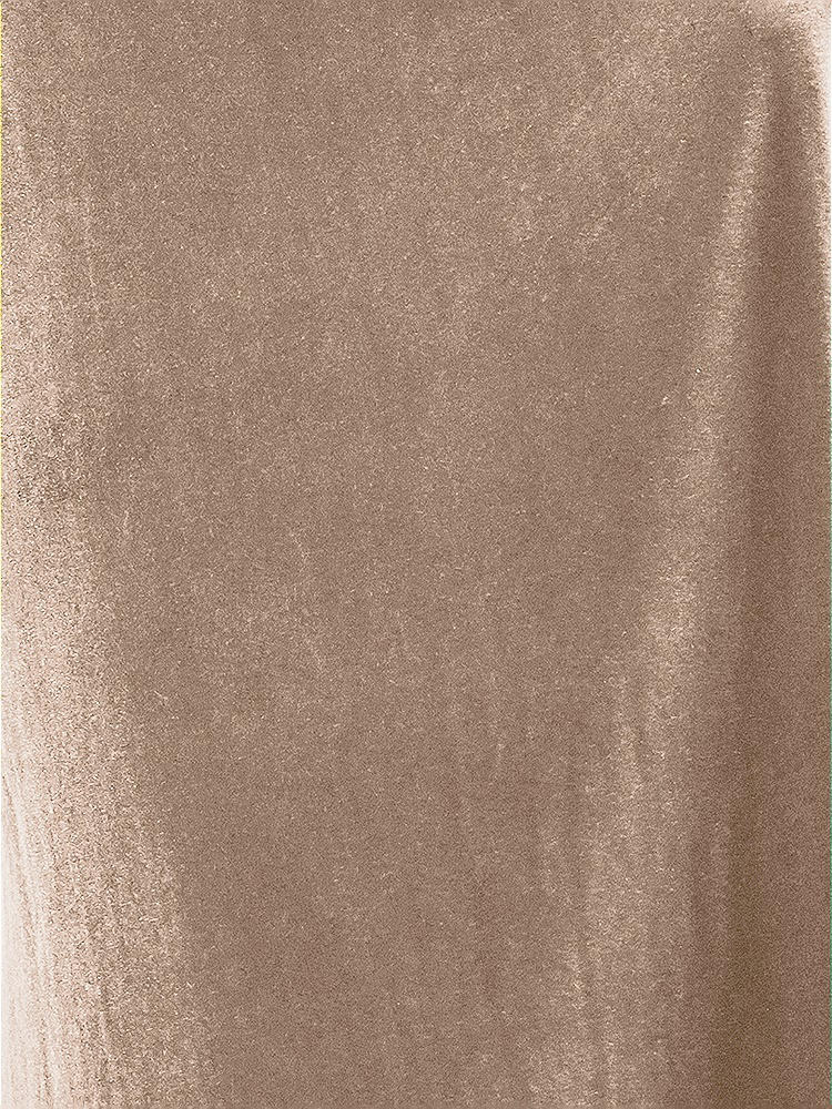 Front View - Topaz Lux Velvet Fabric by the Yard