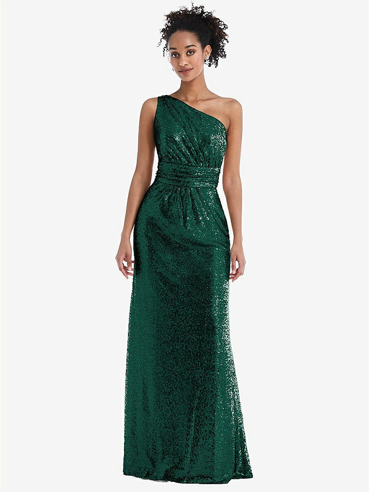 Emerald Green Sequin Bridesmaid Dresses