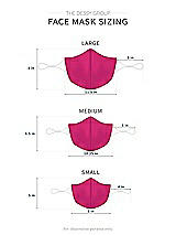 Alt View 1 Thumbnail - Think Pink Satin Twill Reusable Face Mask