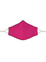 Front View Thumbnail - Think Pink Satin Twill Reusable Face Mask