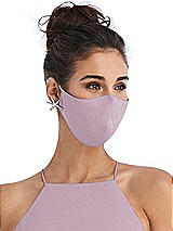 Alt View 2 Thumbnail - Suede Rose Soft Jersey Reusable Face Mask