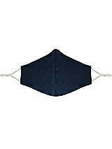 Front View Thumbnail - Midnight Navy Soft Jersey Reusable Face Mask