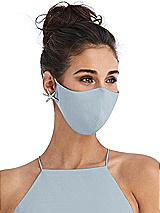 Alt View 2 Thumbnail - Mist Soft Jersey Reusable Face Mask