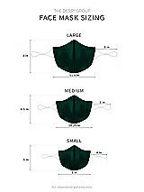 Alt View 1 Thumbnail - Evergreen Lux Velvet Reusable Face Mask