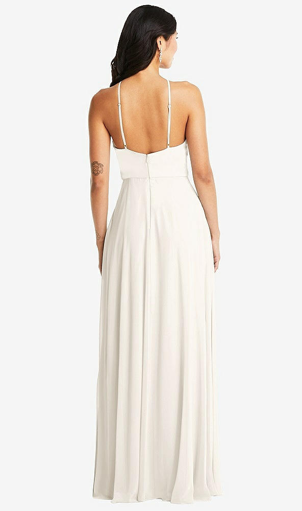 Back View - Ivory Bella Bridesmaids Dress BB129