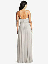 Rear View Thumbnail - Oyster Bella Bridesmaids Dress BB129