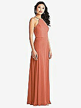 Side View Thumbnail - Terracotta Copper Bella Bridesmaids Dress BB129