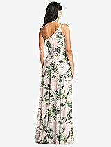 Rear View Thumbnail - Palm Beach Print Bella Bridesmaids Dress BB130