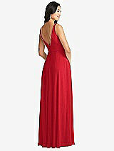 Rear View Thumbnail - Parisian Red Bella Bridesmaids Dress BB131
