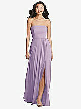 Front View Thumbnail - Pale Purple Bella Bridesmaids Dress BB132