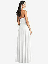Rear View Thumbnail - White Bella Bridesmaids Dress BB132