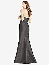 Rear View Thumbnail - Caviar Gray Bella Bridesmaids Dress BB133