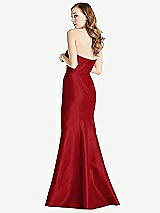 Rear View Thumbnail - Garnet Bella Bridesmaids Dress BB133
