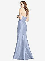 Rear View Thumbnail - Sky Blue Bella Bridesmaids Dress BB133
