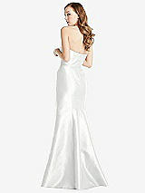 Rear View Thumbnail - White Bella Bridesmaids Dress BB133