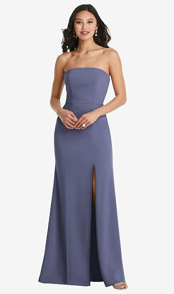 Front View - French Blue Bella Bridesmaids Dress BB134