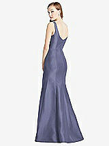 Rear View Thumbnail - French Blue Bella Bridesmaids Dress BB135