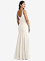 Rear View Thumbnail - Ivory Bella Bridesmaids Dress BB136