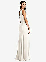 Rear View Thumbnail - Ivory Bella Bridesmaids Dress BB138